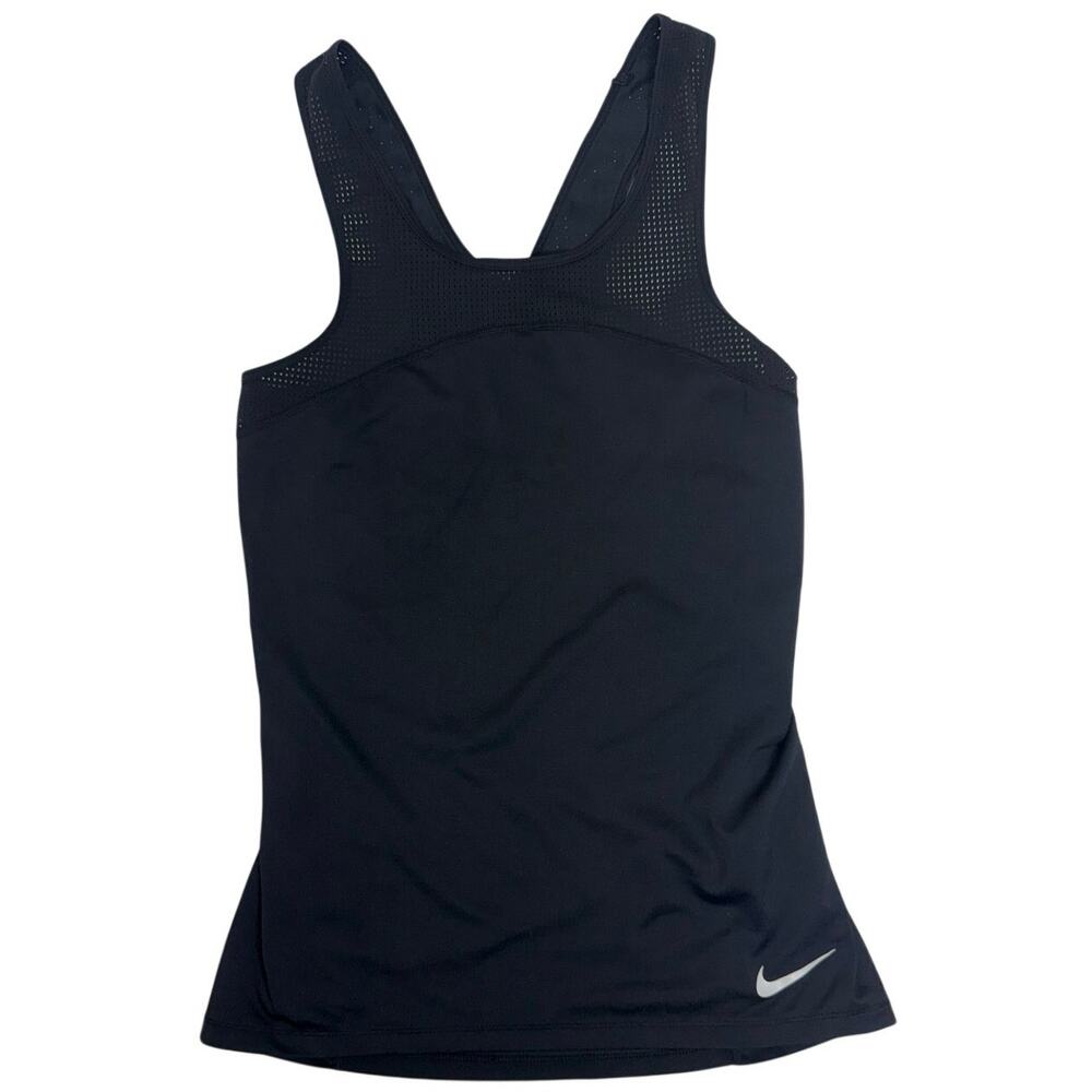 Nike Pro HyperCool Women's Black Compression Tank Top Small Athletic Small